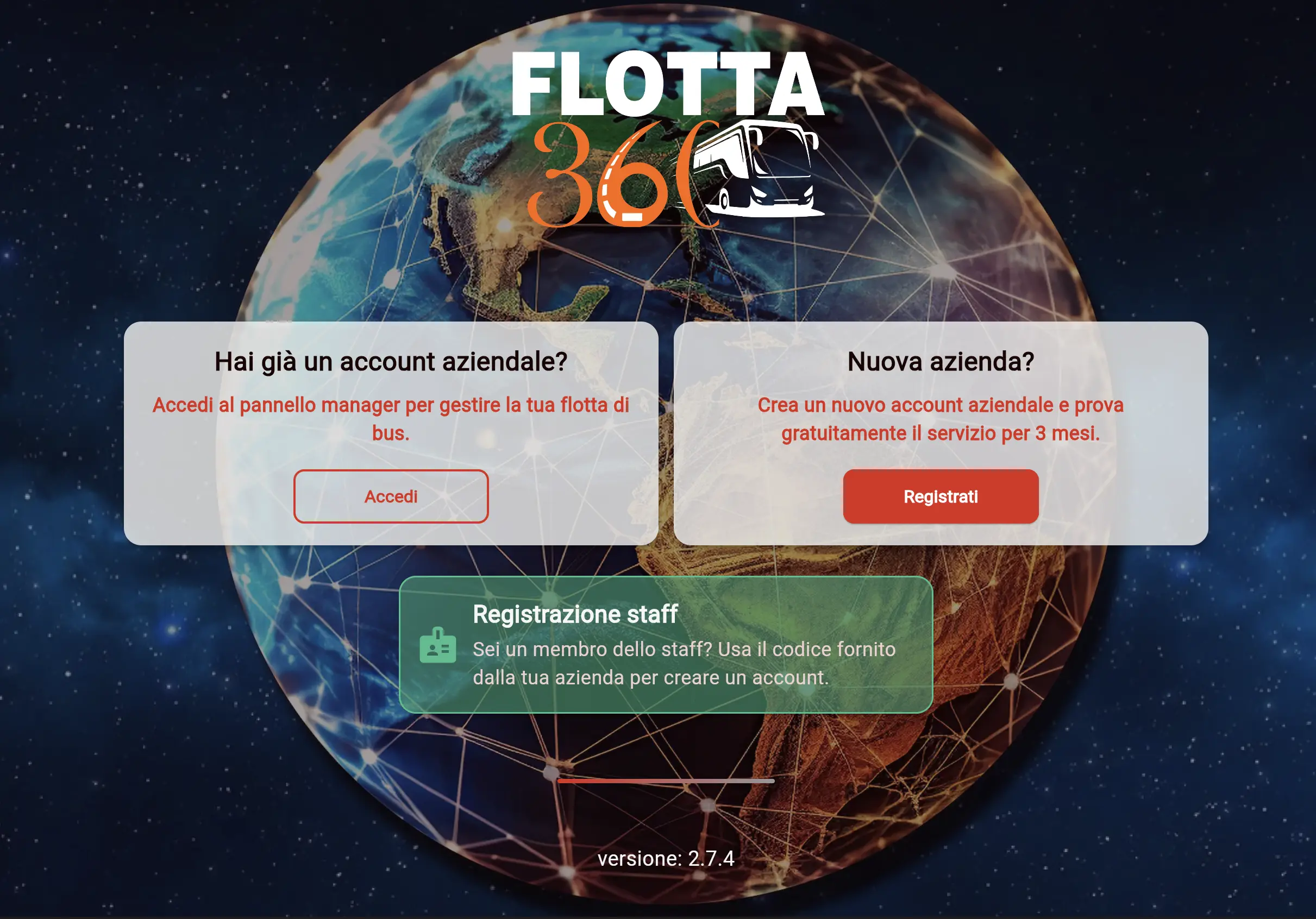 Flotta 360 — Dashboard